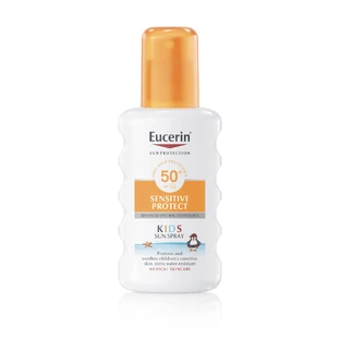 Дитячий спрей для тіла SPF50+ сонцезахисний чутливий, 200 мл, Eucerin
