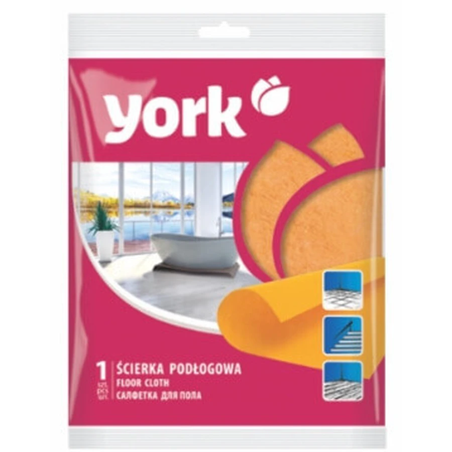 York, Тряпка для пола 50 х 58 см, 1 шт.: цены и характеристики
