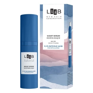 Oceanic AA LAAB AM:PM Night Exfoliating Serum 0,1% гліколева кислота в капсулах, 30 мл