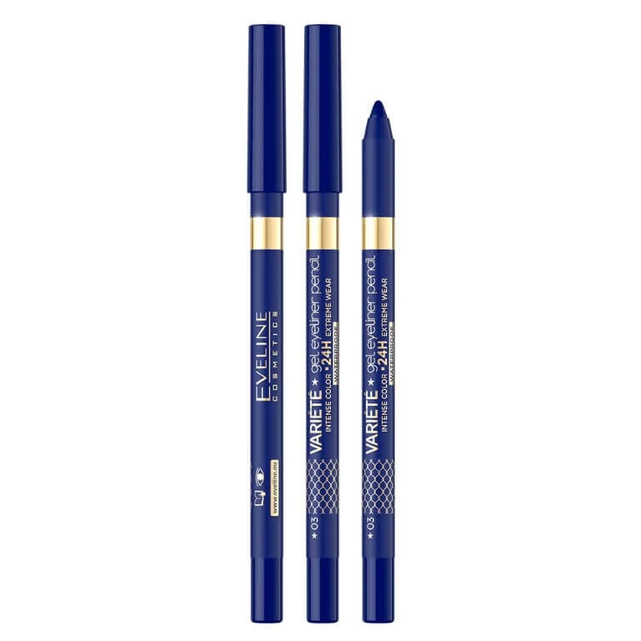 Eveline Cosmetics, Variete, карандаш для глаз № 03, синий, 1 штука: цены и характеристики