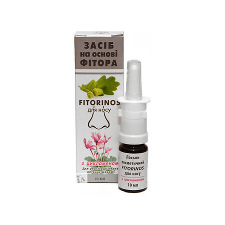 Fitorinos лосьон-спрей косметический для носа с цикламеном, 10 мл 