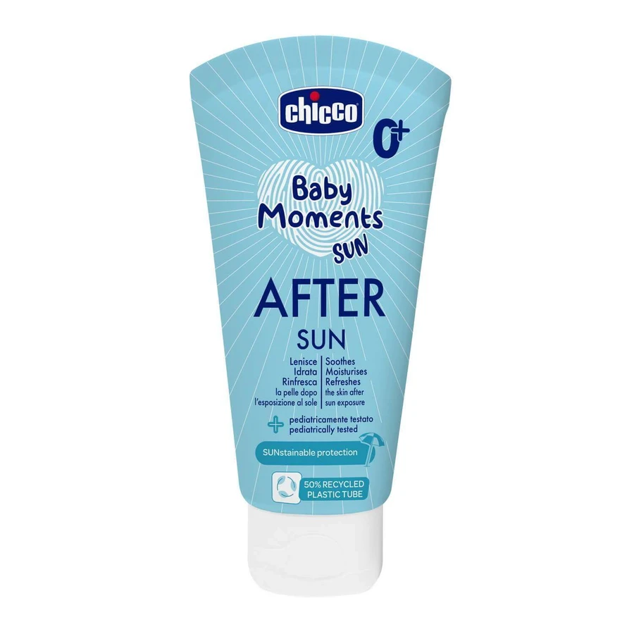 Лосьйон після купання Baby Moments After Beach, 0 місяців+, 150 мл, Chicco: ціни та характеристики