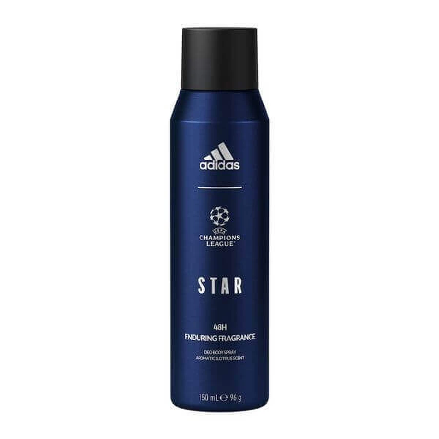 Дезодорант Adidas Uefa Champions League Star Edition, 150 мл: ціни та характеристики