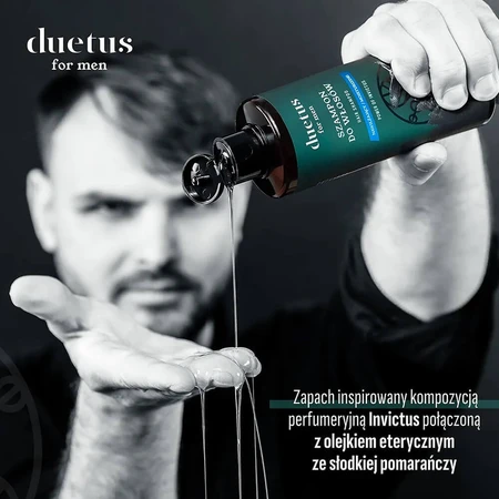Зволожуючий шампунь Duetus For Men Power Of Invictus, 300 мл: ціни та характеристики