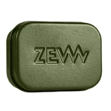Алюминиевая мыльница Zew For Men, зеленая