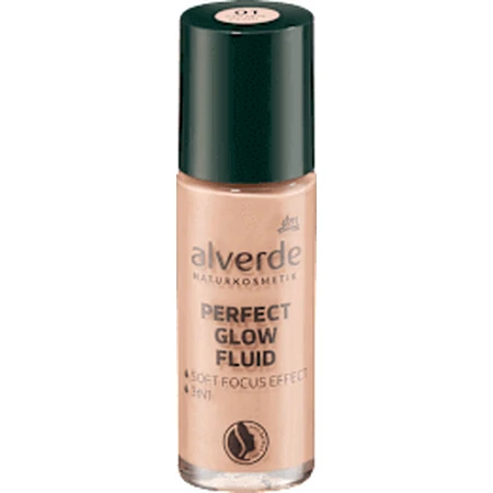 alverde NATURKOSMETIK NATURKOSMETIK Perfect Glow Fluid Флюїд №01 Золота перлина: ціни та характеристики