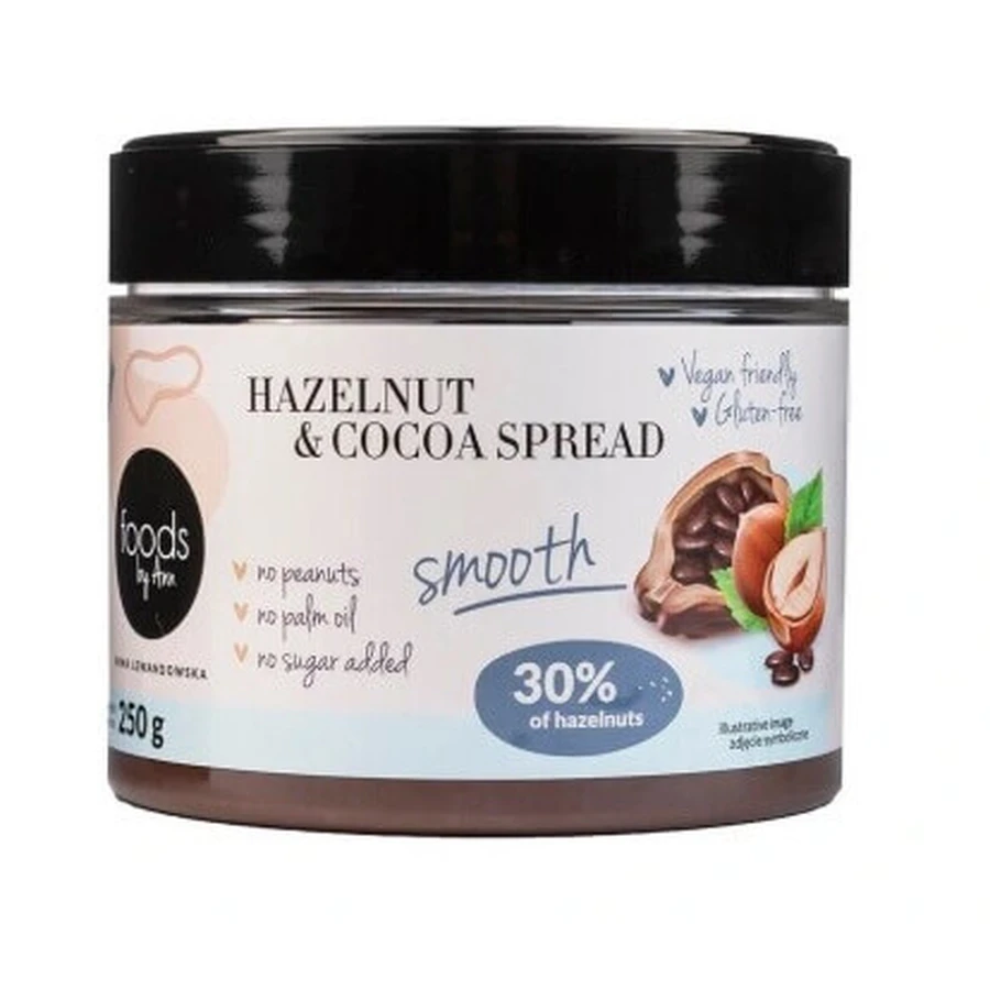 Foods by Ann, Орехово-какао крем 30%, 250 г: цены и характеристики