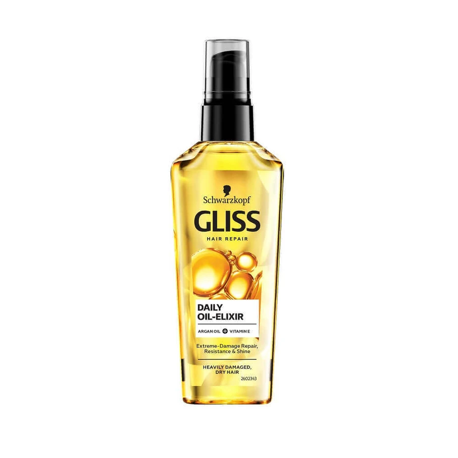 Schwarzkopf Gliss Daily Oil-Elixir Масло-еліксир для волосся, 75 мл: ціни та характеристики