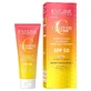 Eveline Cosmetics Зволожуючий і захисний крем для обличчя SPF50 3x дії з вітаміном С, 30 мл