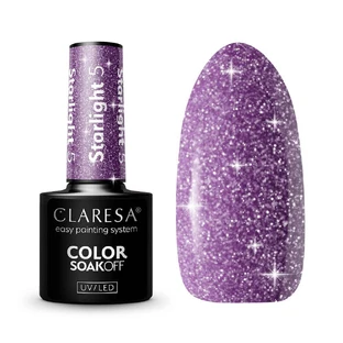 Claresa Soak Off UV/LED Starlight Hybrid Varnish 5, 5 г