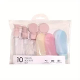 Набір контейнерів Ecarla Travel Cosmetics, 10 шт