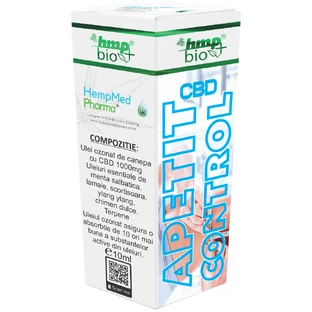 CBD Apetite Control CBD озонований масляний спрей, 10 мл, HempMed Pharma