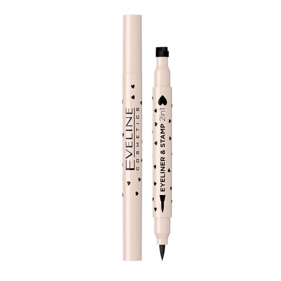 Eveline Cosmetics, Підводка для очей Stamp №1 2 в 1, Серце: ціни та характеристики