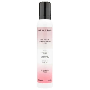 Тонуючий мус для світлого волосся The Hair Boss Platinum Pink, 200 мл