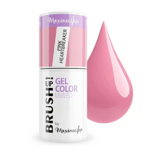 Lac de unghii Gel Color UV/LED BrushUp! roz Heartbreaker, 5 г.