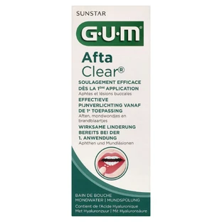 Sunstar GUM, Afta Clear Liquid 2410, 120 мл