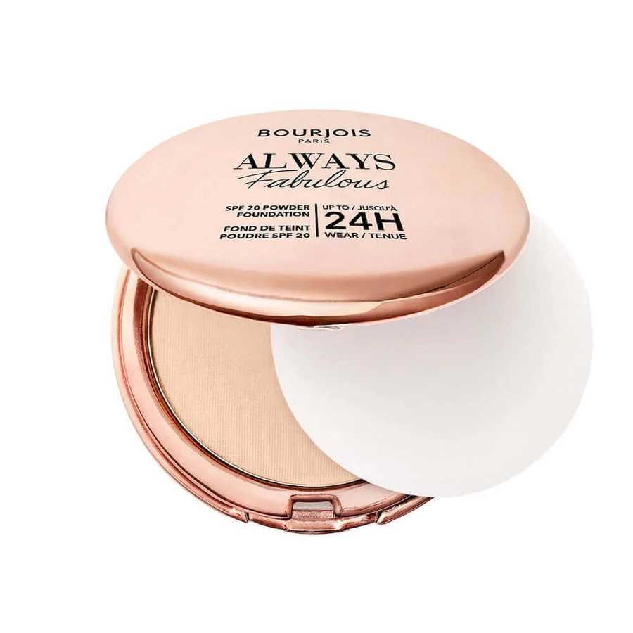 Компактная матирующая пудра Bourjois Always Fabulous с SPF 20, оттенок 125 Ivory, 7 г: цены и характеристики