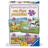 Мой первый пазл - Семья сельскохозяйственных животных, возраст 2+, Ravensburger