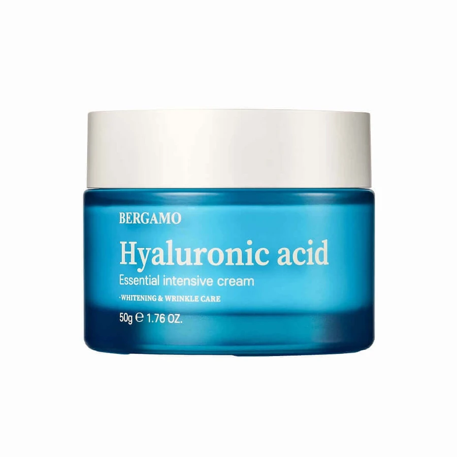 Бергамо зволожуючий крем для обличчя з гіалуроновою кислотою, 50 г: ціни та характеристики