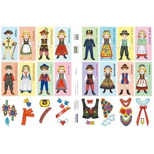 Autocolante Costume regionale