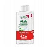 Увлажняющий шампунь для волос Equilibra Aloe с гиалуроновой кислотой, 2 x 265 мл