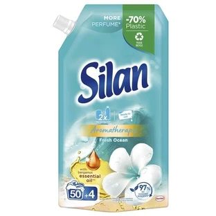 Кондиционер для белья Silan Aromatherapy Fresh Ocean, сменный блок, 594 мл