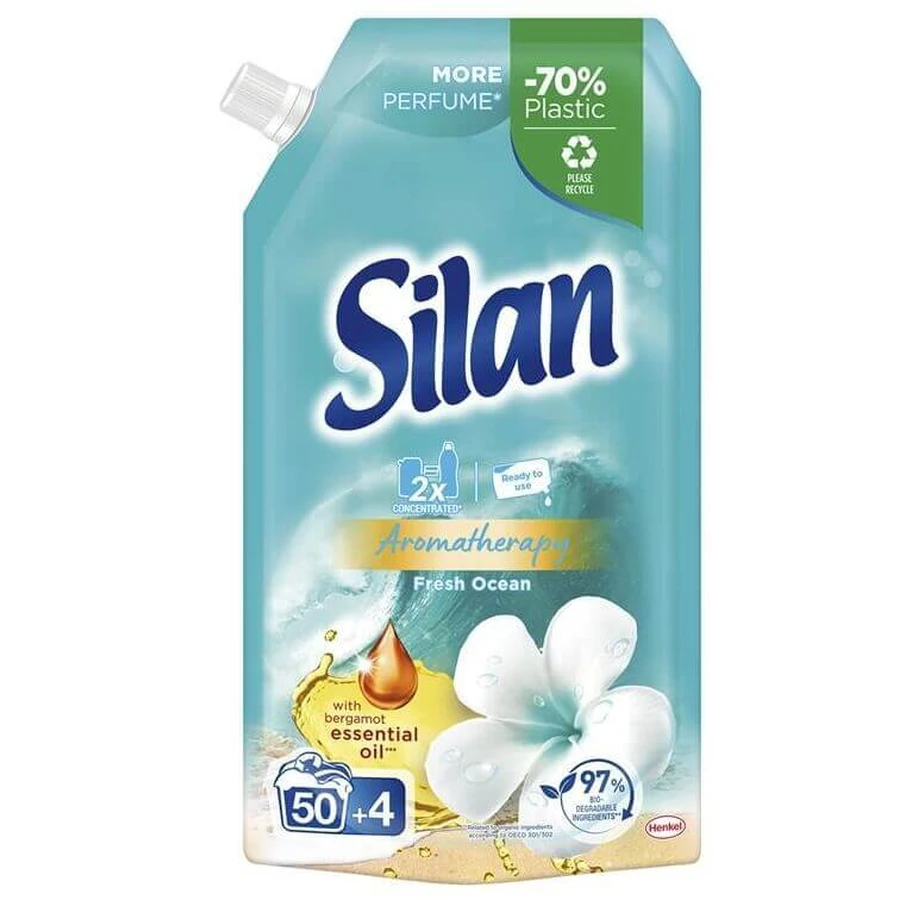 Кондиционер для белья Silan Aromatherapy Fresh Ocean, сменный блок, 594 мл: цены и характеристики
