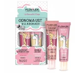 Flos-Lek, Vege Lip Care, Набір для відновлення губ у 2 кроки, 2 x 14 г