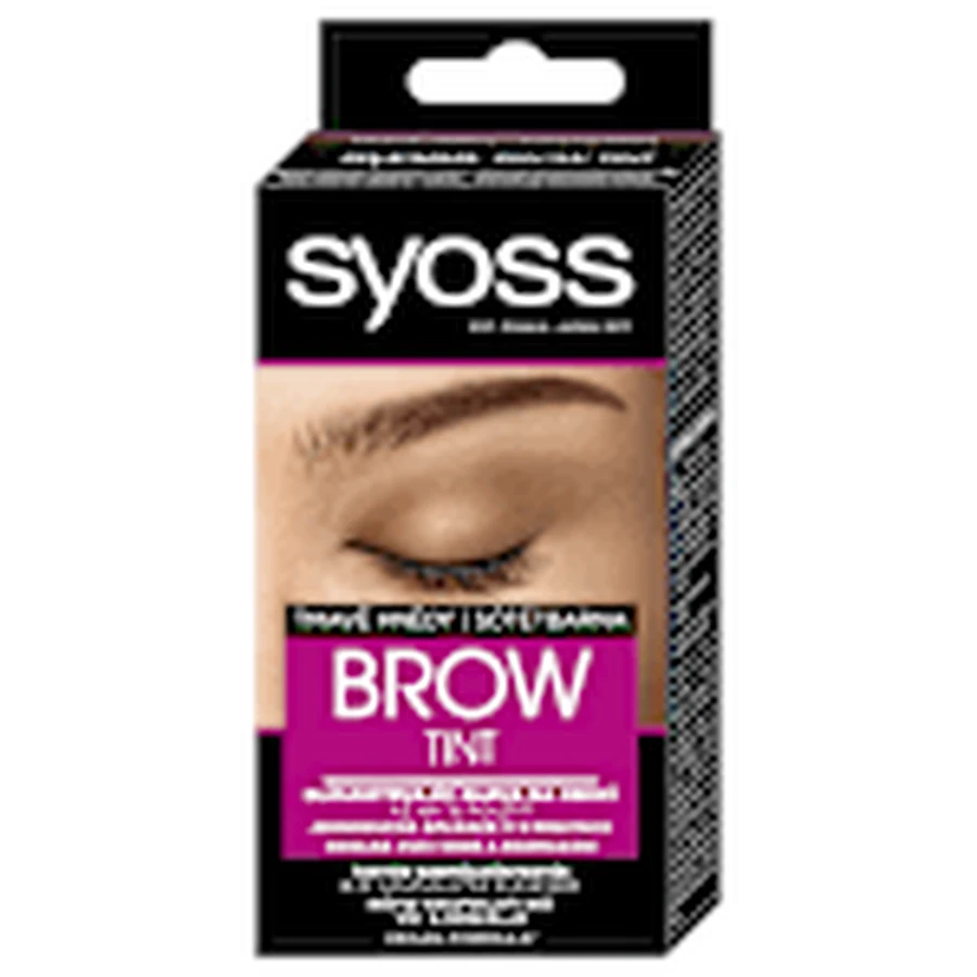 syoss Brow Tint Перманентний відтінок для брів темно-коричневий 17 мл: ціни та характеристики