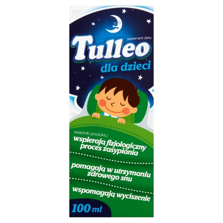 Tulleo, Туллео для детей, 100 мл: цены и характеристики