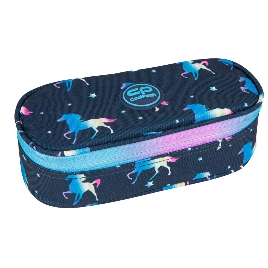 Пенал Coolpack Campus Blue Unicorn Oval: цены и характеристики