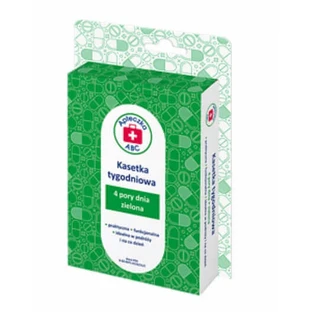 Cutie de prim ajutor ABC 4 раза в день verde, 1 buc