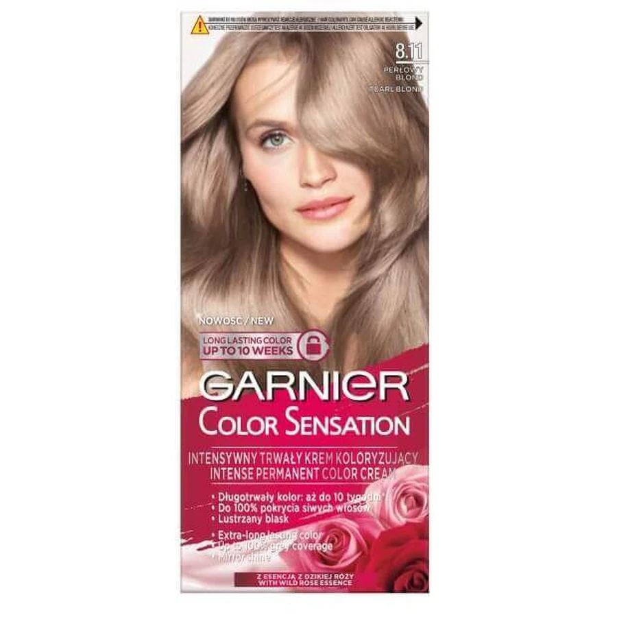 Garnier Color Sensation Крем-краска для волос 8.11 Перуанский блондин: цены и характеристики