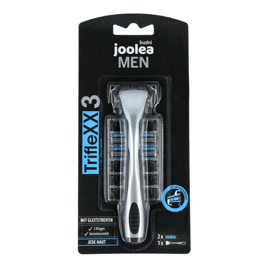 Бритва Joolea Men TriffleXX3 з 3 лезами + 2 змінних леза.: ціни та характеристики
