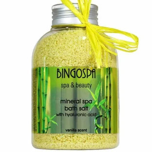Соль для ванн BingoSpa Mineral Spa с гиалуроновой кислотой, 650 г