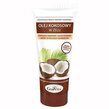 GorVita, кокосова олія в гелі, 200 мл: ціни та характеристики