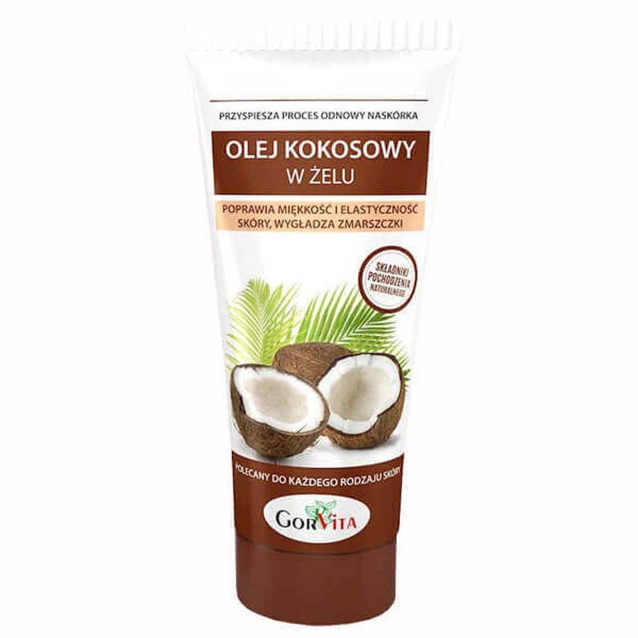 GorVita, кокосова олія в гелі, 200 мл: ціни та характеристики