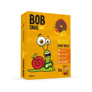 Фруктовые рулетики, Манго, 100 г, Bob Snail