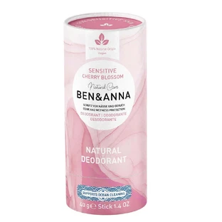 Ben & Anna Natural Deodorant Натуральний дезодорант без соди Sensitive Japanese Cherry Blossom, 40 г