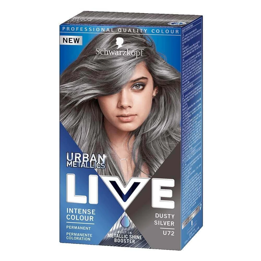 Schwarzkopf Live Urban Metallic Wax Colour U72 Dusty Silver: цены и характеристики