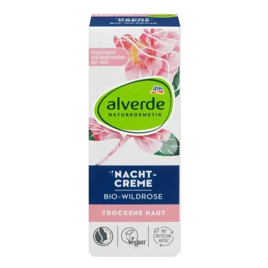 Alverde, Bio-wilddrose, нічний крем, 50 мл: ціни та характеристики