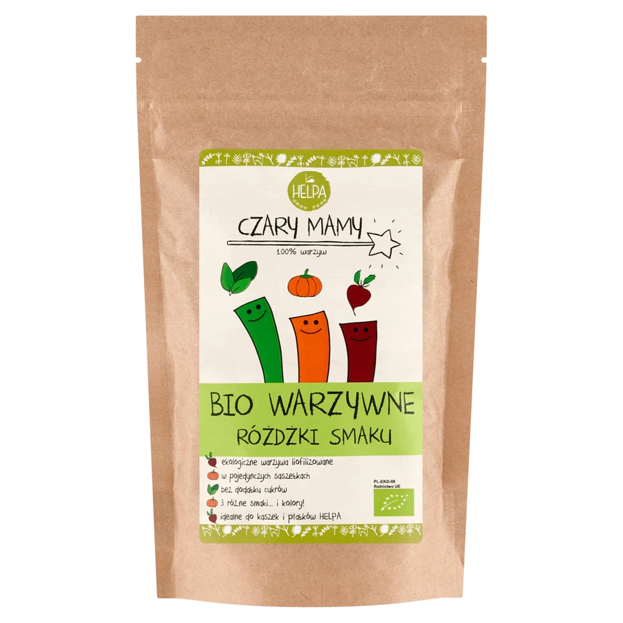 Палички зі смаком овочів Helpa Mom's Spells Bio, сублімовані овочі, 9 х 2 г: ціни та характеристики