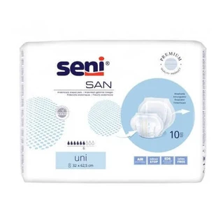 Анатомические подгузники Seni San Uni, 10 шт.