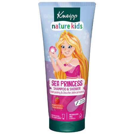 Kneipp Nature Kids, șampon de păr și gel de duș pentru copii, prințesa mării, de la 3 ani, 200 ml: цены и характеристики