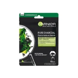 Garnier Pure Charcoal Black Tissue Purifying Charcoal Mask, 28 г
