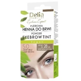Хна для брів Delia Eyebrow Expert Powder Eyebrow Henna 5.0 Light Brown, 4 г