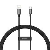 Baseus Superior Series SUPERVOOC USB-A la USB-C 65W cablu 1m negru