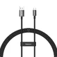 Кабель Baseus Superior Series SUPERVOOC USB-A – USB-C 65 Вт 1 м чорний