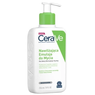 (FR) CeraVe Увлажняющая очищающая эмульсия, 236 мл (3337875597180)