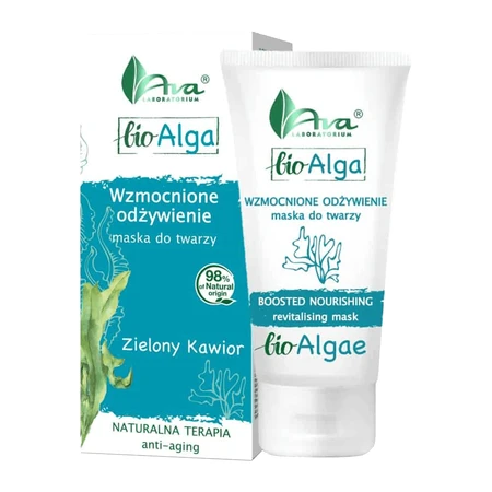 Маска для обличчя Ava Laboratorium Bio Alga Face Mask - Покращене живлення шкіри, 50 мл: ціни та характеристики